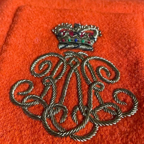 VTG Ralph Lauren Wool Crest Equestrian Blazer 4 – Heritage Academia Persimmon - Picture 3 of 8